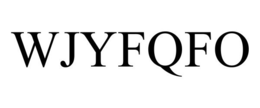WJYFQFO trademark