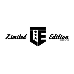 LE LIMITED EDITION CIGARS trademark