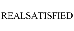 REALSATISFIED trademark