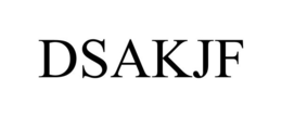 DSAKJF trademark