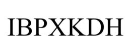 IBPXKDH trademark