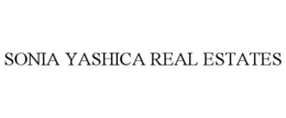 SONIA YASHICA REAL ESTATES trademark