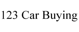 123 CAR BUYING trademark