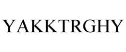 YAKKTRGHY trademark