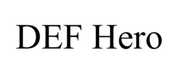 DEF HERO trademark