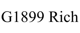 G1899 RICH trademark