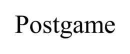 POSTGAME trademark