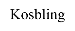 KOSBLING trademark