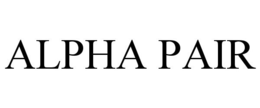 ALPHA PAIR trademark