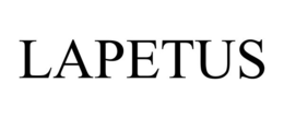 LAPETUS trademark