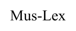 MUS-LEX trademark