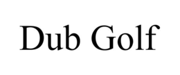 DUB GOLF trademark