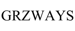 GRZWAYS trademark