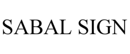 SABAL SIGN trademark