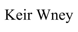 KEIR WNEY trademark