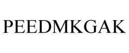 PEEDMKGAK trademark