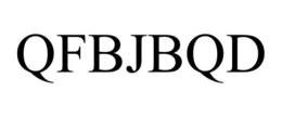 QFBJBQD trademark