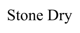 STONE DRY trademark
