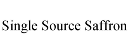 SINGLE SOURCE SAFFRON trademark