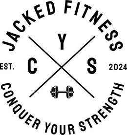 JACKED FITNESS X  C Y S EST. 2024 CONQUER YOUR STRENGTH trademark