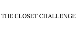 THE CLOSET CHALLENGE trademark