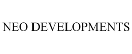 NEO DEVELOPMENTS trademark