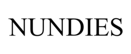 NUNDIES trademark