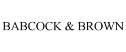 BABCOCK & BROWN trademark