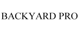 BACKYARD PRO trademark