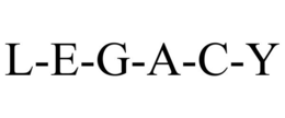 L-E-G-A-C-Y trademark