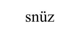 SNÜZ trademark