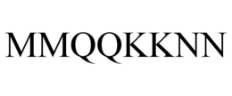 MMQQKKNN trademark