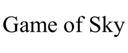 GAME OF SKY trademark