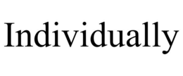 INDIVIDUALLY trademark