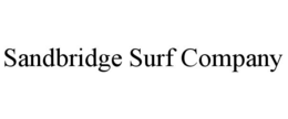 SANDBRIDGE SURF COMPANY trademark