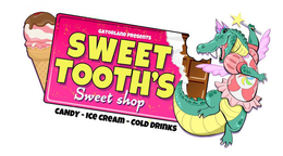 GATORLAND PRESENTS SWEET TOOTH'S SWEET SHOP CANDY ICE CREAM COLD DRINKS trademark