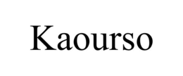 KAOURSO trademark