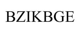 BZIKBGE trademark