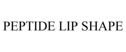 PEPTIDE LIP SHAPE trademark