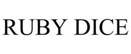 RUBY DICE trademark
