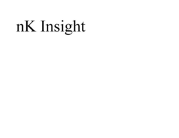 NK INSIGHT trademark