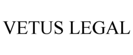 VETUS LEGAL trademark