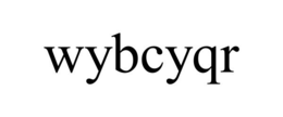 WYBCYQR trademark