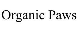 ORGANIC PAWS trademark