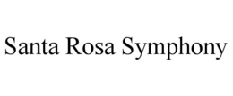 SANTA ROSA SYMPHONY trademark