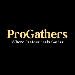 PROGATHERS WHERE PROFESSIONALS GATHER trademark