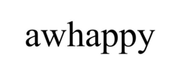 AWHAPPY trademark