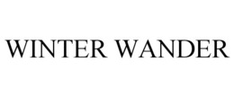 WINTER WANDER trademark
