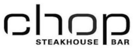 CHOP STEAKHOUSE BAR trademark