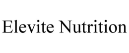 ELEVITE NUTRITION trademark